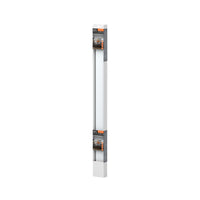 LEDVANCE Office Line Slab, flache Bürodeckenleuchte, 1. 2 m, 40 W, 4400 lm, 4000 K, 840 kaltweiß, 3-stufig dimmbar, weißes Aluminium IP 20