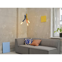 OSRAM DECOR Straw Pendelleuchte, 3-flammig, E27, Multicolor