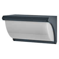 OSRAM Endura Classic LED Wandleuchte Angela, E27 Fassung, IP54, Aluminium dunkelgrau, Smart+ kompatibel