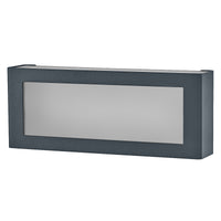 OSRAM Endura Style LED Wandleuchte Nova, 10W, 3000K warmweiß, 700 lm, IP54, Aluminium dunkelgrau, 3 Wege