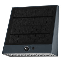 OSRAM Endura Style Solar LED Wandleuchte Fin, 10,2W, 3000K warmweiß, 890 lm, PIR Sensor, IP54, 18 Tage Akku