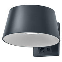 OSRAM Endura Style Solar LED Wandleuchte Brella, 10,1W, 3000K warmweiß, 930 lm, PIR Sensor, IP54, 18 Tage