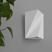 LEDVANCE Decor Origami Swan, Design-Wandleuchte mit Gips-Origiamischirm in Schwanenform, 2-flammig, mit G9 Stecksockel, IP20, weiß