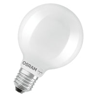 OSRAM LED LAMPS ENERGY CLASS A ENERGY EFFICIENCY FILAMENT CLASSIC Globe , LED-Lampe, Bleifreies Glas, Matt, 5 W, (ex 75 W), 1055 lm, Warmweiß, Energieeffizienzklasse: A