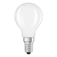 OSRAM Retrofit Classic P LED Lampe matt (ex 40W) 4W / 2700K Warmweiß E14