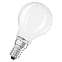OSRAM LED CLASSIC P ENERGY EFFICIENCY B DIM in P-Form, LED-Lampe, Glas, Matt, 2,5 W, 470 lm, 2700 K, Dimmbar, CRI 80