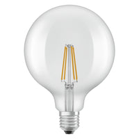 OSRAM LED Star Classic Lampe, Ballform, 7W, 806lm, Klar, E27 , Kaltweiß