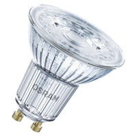 OSRAM SMART+ MATTER Spot Dimmable in PAR16-Form, LED-Spot, Glas, 4,7 W, 350 lm, 2700 K, Matter, Google Assistant, Amazon Alexa, Smartspeaker-Kompatibel, Dimmbar, CRI 80