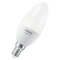 OSRAM SMART+ ZIGBEE Classic Dimmable in B-Form, LED-Lampe, Matt, 4,9 W, 470 lm, 2700 K, Wifi, Google Assistant, Amazon Alexa, Smartspeaker-Kompatibel, Dimmbar, CRI 80