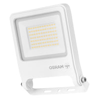 OSRAM ENDURA FLOOD PC 50W LED-Fluter, 3000K warmweiß, 5000 Lumen, IP65 Flutlicht, 1m Anschlusskabel, Weiß, 100 lm/W
