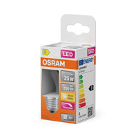 OSRAM LED Retrofit Classic P dimmbar 1.8W 827 klar E27