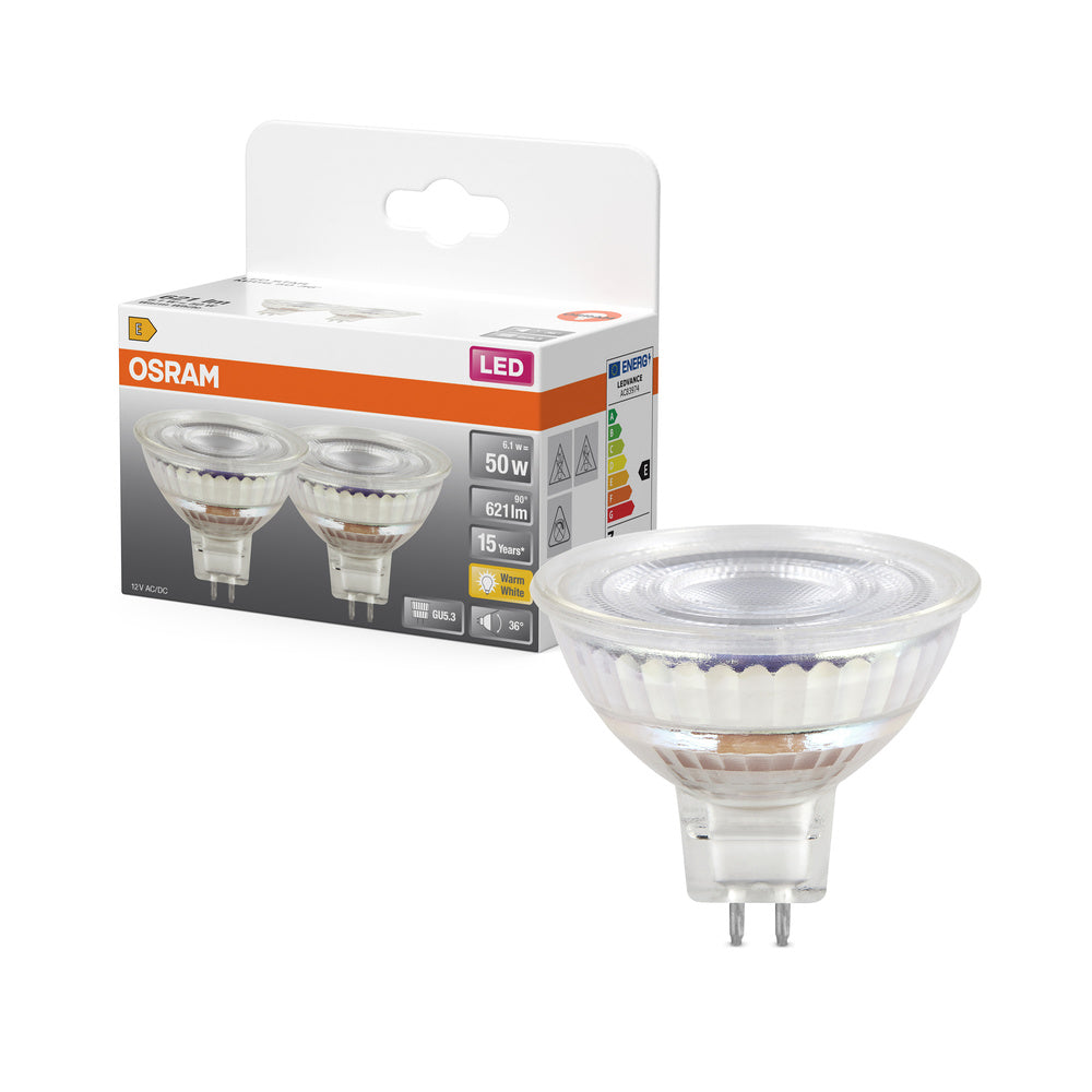 OSRAM LED STAR MR16 12V 6.1W 827 GU5.3