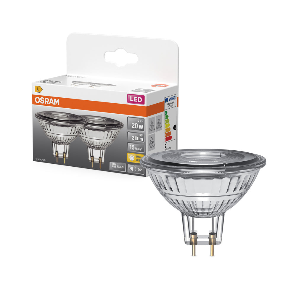 OSRAM LED STAR MR16 12V 2W 827 GU5.3