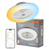 OSRAM SMART+ Deckenventilator mit WiFi-Technologie Rund 550 mm + RC