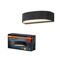 OSRAM ENDURA STYLE ILAY WALL Außenleuchte, 7,6W, 450lm, Wandleuchte, dunkelgrau, IP65 Schutzklasse, 3. 000K Farbtemperatur, warmweiße Lichtfarbe