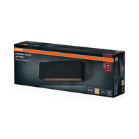 OSRAM ENDURA STYLE IVO WALL Außenbeleuchtung, 6,5W, 400lm, Wandleuchte, dunkelgrau, IP65 Schutzklasse, 3. 000K Farbtemperatur, warmweiße Lichtfarbe