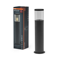 OSRAM ENDURA CLASSIC EBRO Außenleuchte, Wandleuchte, dunkelgrau, 49 cm, Edelstahl, einfache & schnelle Installation, IP44 Schutzklasse, Gehäuse aus rostfreiem Stahl