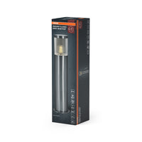 OSRAM ENDURA CLASSIC EBRO Außenleuchte, Wandleuchte, 49 cm, Edelstahl, einfache & schnelle Installation, IP44 Schutzklasse, flexible Anwendung im Außenbereich