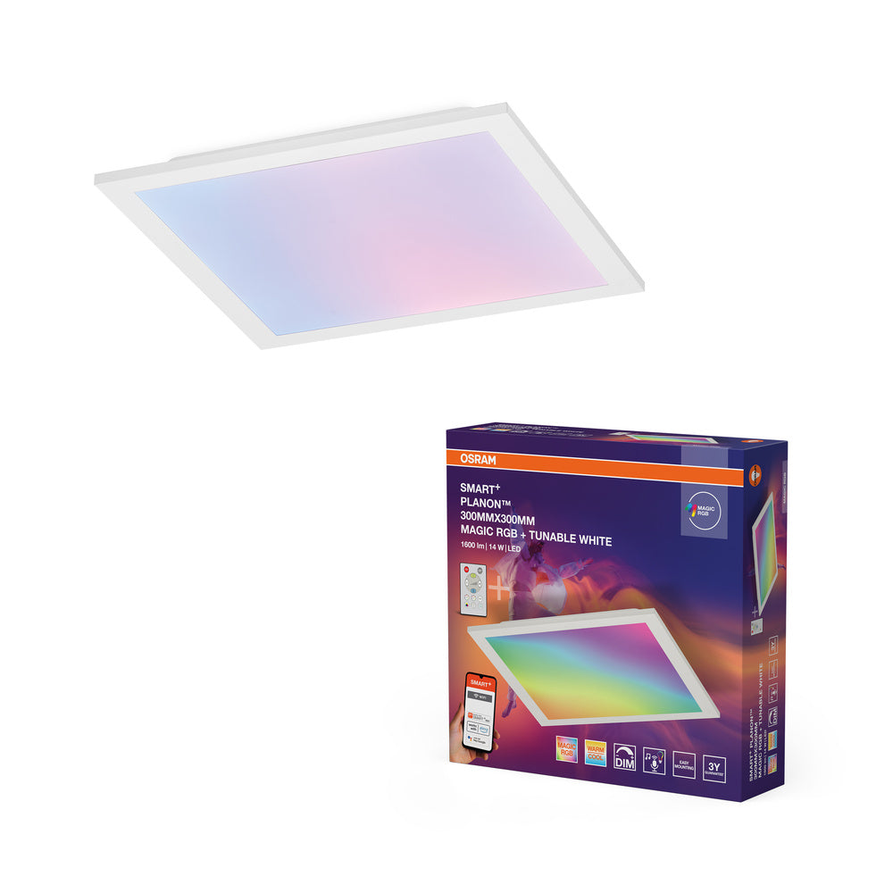 OSRAM SMART+ WIFI Magic Panelleuchte 30x30cm, 18W, 1600lm, weiß