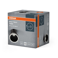 OSRAM SPOT TWIST Ø 70mm Downlight, schwarz, 5W, 400lm, 840 WT