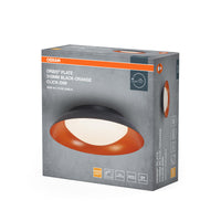 OSRAM ORBIS Plate Deckenleuchte 19W 310mm schwarz/orange