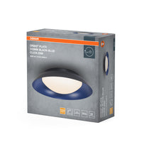 OSRAM ORBIS Plate Deckenleuchte 19W 310mm schwarz/blau