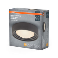 OSRAM ORBIS Concrete Deckenleuchte 300mm 13W 800lm grau
