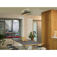 OSRAM DECOR Flat Felt Deckenleuchte 23W 830 Dunkelgrau