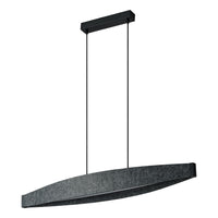 OSRAM DECOR Flat Felt Pendelleuchte 23W 830 Dunkelgrau