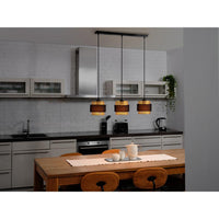 OSRAM DECOR Hornet Pendelleuchte Linear 3xE27 Schwarz