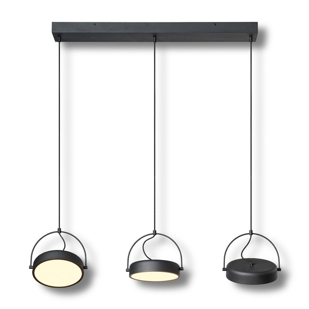 OSRAM DECOR Puck 3x Pendelleuchte 36W Schwarz