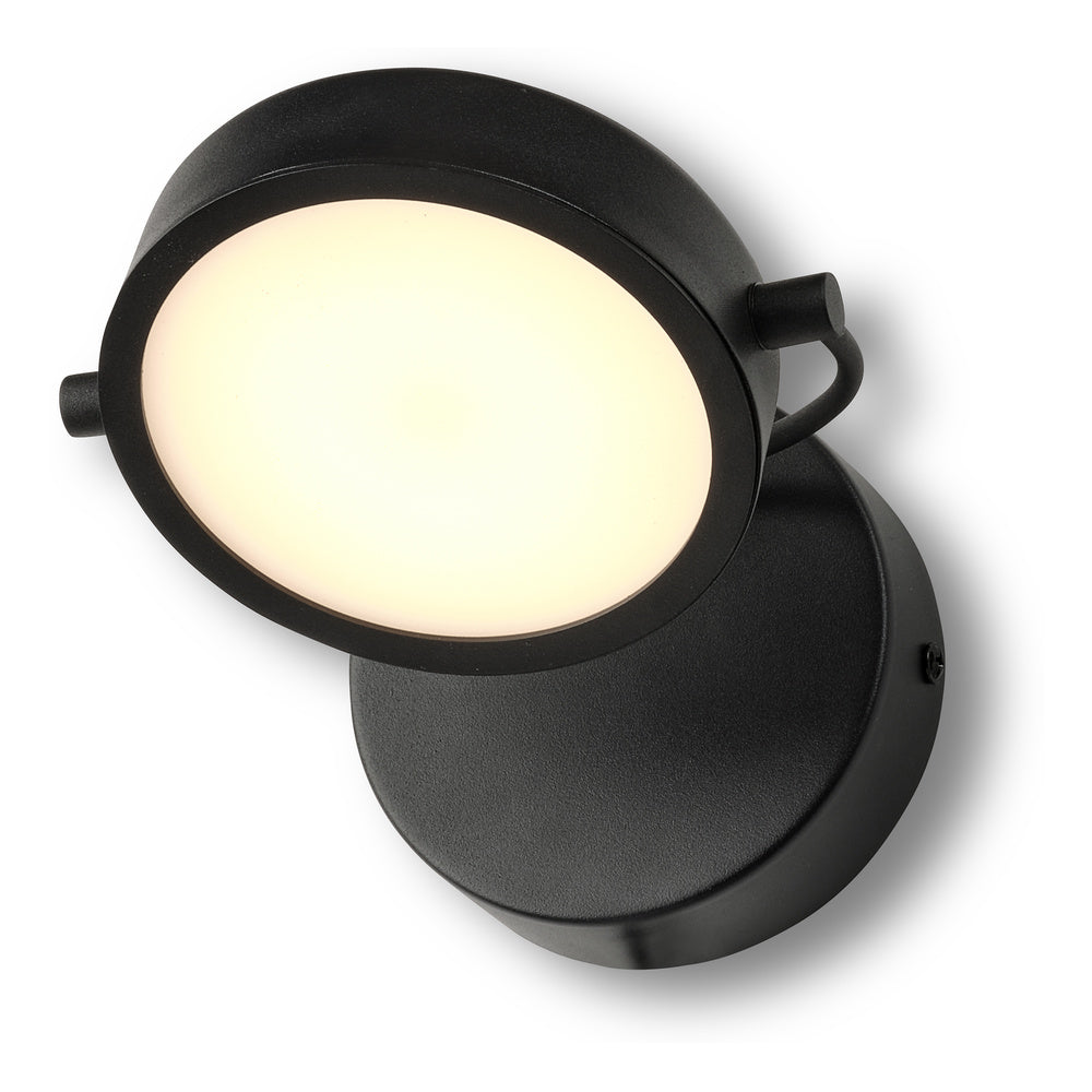 OSRAM DECOR Puck Wandleuchte 11W Schwarz