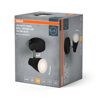 OSRAM LED SPOT PEAR Deckenanbau-Spot, sw, 4,3W, 840lm