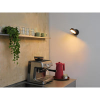 OSRAM DECOR Puck Wandleuchte 11W Schwarz