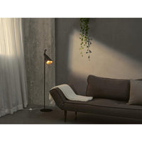 OSRAM Decor Bell Stehleuchte E27 Schwarz 250mm, Stehlampe, Metall, PCR, mit flexibel einstellbarem Schirm
