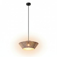 OSRAM DECOR Stripes Pendelleuchte 1xE27 Dunkelgrau