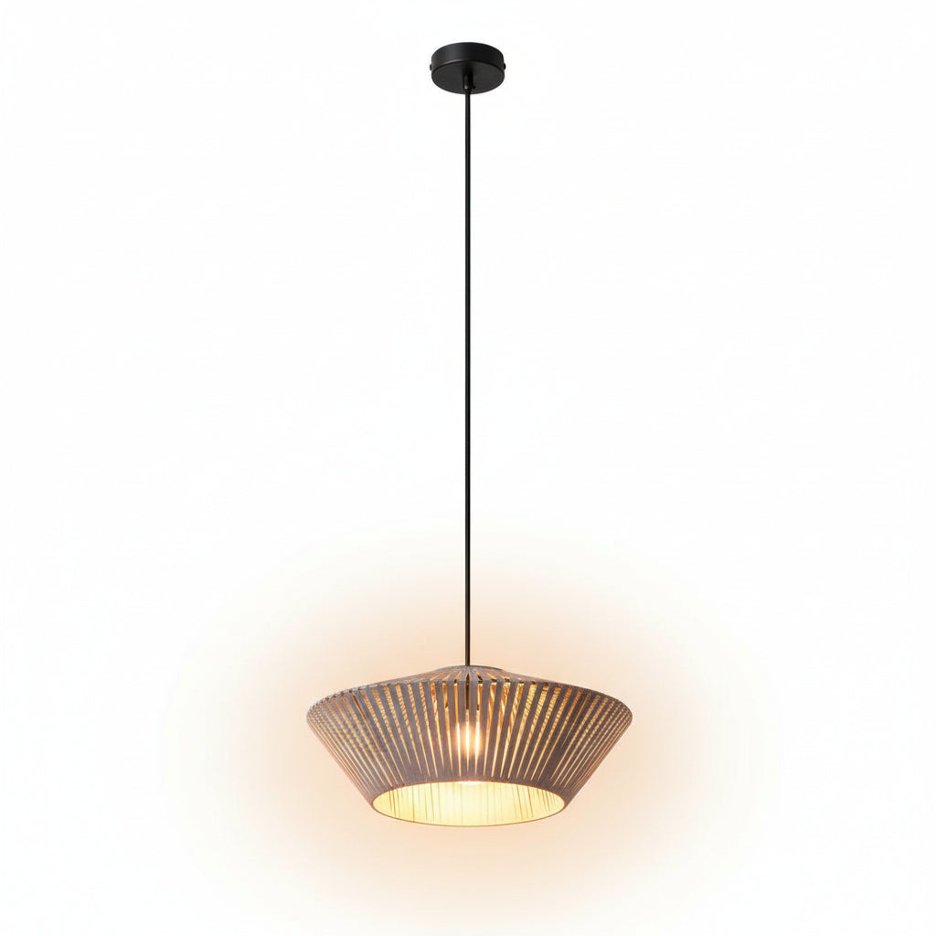 OSRAM DECOR Stripes Pendelleuchte 1xE27 Dunkelgrau