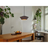 OSRAM DECOR Stripes Pendelleuchte 1xE27 Dunkelgrau