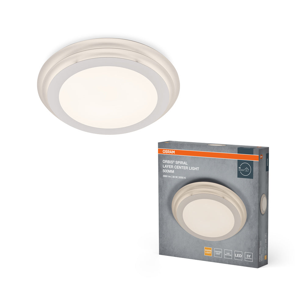 OSRAM ORBIS SPIRAL LAYER Deckenleuchte, weiß, 38W, 4000lm