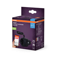 OSRAM ZigBee SMART+ compact Plug smarte outdoor Steckdose, schwarz