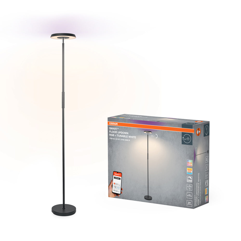 OSRAM SMART+ WIFI UPDOWN Stehleuchte, 1,5W, 2165lm