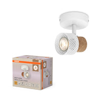 OSRAM DECOR SPOT CORK Deckenleuchte, 1 x 3,4W, 230lm, weiß