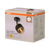OSRAM DECOR Spot Hornet Deckenleuchte 1X2.8W, E14, 250lm, 2700K, Schwarz