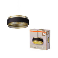 OSRAM DECOR Hornet Pendelleuchte 3xE27 Schwarz