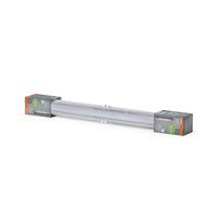 OSRAM SUBMARINE® NATURE LOOP Feuchtraum-Leuchte mit LED-Röhre, weiß, 7W, 800lm, kaltweiß, staubdicht, strahlwassergeschützt, 40. 000 Stunden, energiesparend, Tageslichtsensor, Bewegungsmelder