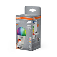 OSRAM SMART+ MATTER Classic shapes Multicolor in A-Form, LED-Lampe, Matt, 14 W, 1521 lm, von 2700 bis 6500 K, Matter, Smartspeaker-Kompatibel, Dimmbar