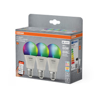 OSRAM SMART+ MATTER Classic shapes Multicolor in A-Form, LED-Lampe, Matt, 9 W, 806 lm, von 2700 bis 6500 K, Matter, Smartspeaker-Kompatibel, Dimmbar