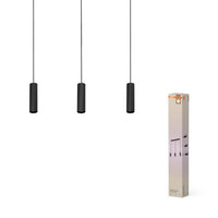 OSRAM DECOR Drums LED Pendelleuchte Schwarz, 3-flammig, GU10