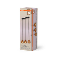 OSRAM DECOR Paper Drop Pendant Pendelleuchte Linear 3xE27 Beige