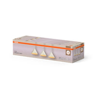 OSRAM DECOR Pendelleuchte 3-flammig Decor Pulp weiß, E14